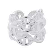 HERMES Chaine d'Ancre Anchene Ring Size GM/50/#10 SV925