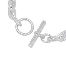 将图像加载到图库查看器中，HERMES Chaine d'Ancre Bracelet 17 frames Size GM SV925
