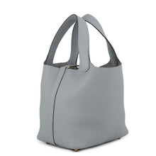 将图像加载到图库查看器中，HERMES Picotin Lock Green Pantan Taurillon Clemence Size PM
