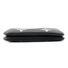 Load image into Gallery viewer, LOUIS VUITTON Pochette Double Zip NoirM80787 Bicolor Monogram Empreinte Leather

