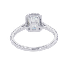 Load image into Gallery viewer, TIFFANY&amp;Co. Soleste Emerald Cut Diamond Ring Size Approximately No. 10 Pt950
