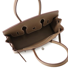 Load image into Gallery viewer, HERMES ShoulderBirkin Etoupe Evercolor Size 29
