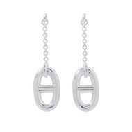 HERMES Chaine d'Ancre Farandole Earrings SV925