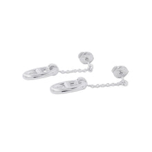 将图像加载到图库查看器中，HERMES Chaine d'Ancre Farandole Earrings SV925
