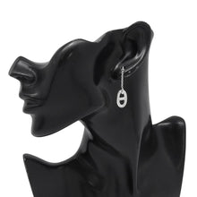 将图像加载到图库查看器中，HERMES Chaine d'Ancre Farandole Earrings SV925

