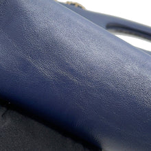 Load image into Gallery viewer, CHANEL CHANEL31 CHANEL31 Shopping Bag NavyAS1010 Aged Calf Leather Size Large
