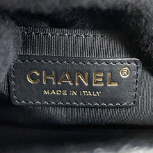 Load image into Gallery viewer, CHANEL Mini Round Flap Messenger Bag BlackAS2465 Grained Calf Leather Size 18
