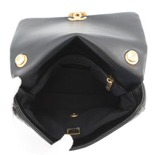 将图像加载到图库查看器中，CHANEL Single flap Matelasse Chain Shoulder BlackAS3206 Lambskin Size Small
