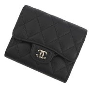 CHANEL Matelasse Small Flap Wallet BlackAP0229 B10583 C3906 Caviar Leather