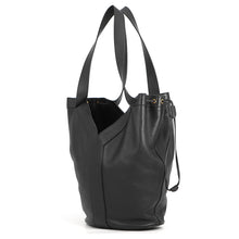 Load image into Gallery viewer, SAINT LAURENT PARIS YHobo Bag Black833160 Calf Leather Size Large
