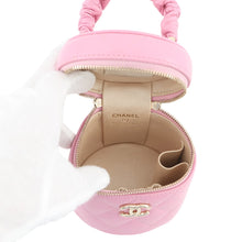 Load image into Gallery viewer, CHANEL Matelasse Vanity Bag PinkAP2730 Lambskin
