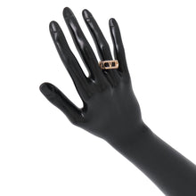 Load image into Gallery viewer, TIFFANY&amp;Co. Atlas X Open Ring Size Approximately No. 12 18K Pink Gold

