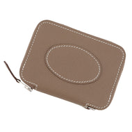 HERMES Macaron Compact Etoupe Epsom