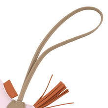 Load image into Gallery viewer, HERMES Rodeo Bag Charm Mauve pale/pain de pis/Beige MarfaロデオPM Lambskin Size PM
