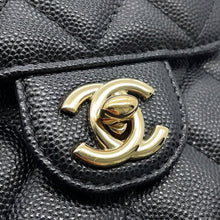 Load image into Gallery viewer, CHANEL Matelasse Shoulder Phone Case BlackAP0249 Caviar Leather

