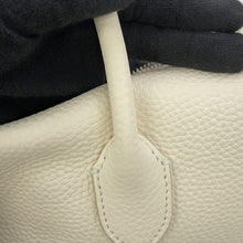 将图像加载到图库查看器中，The Row E/W Top Handle Bag milkW1285L133 Leather
