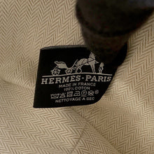 将图像加载到图库查看器中，HERMES Brid a Black Marine Canvas Size PM

