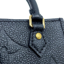 Load image into Gallery viewer, LOUIS VUITTON Petit Sac Plat NoirM80478 Monogram Empreinte Leather
