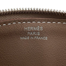 Load image into Gallery viewer, HERMES Zip Ango Coin purse Etoupe Evercolor

