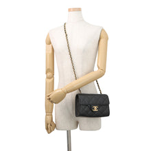 Load image into Gallery viewer, CHANEL Mini Flap Bag BlackAS5981-B22702-94305 Caviar Leather
