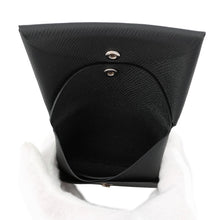 将图像加载到图库查看器中，HERMES Calvi Duo Black Epsom
