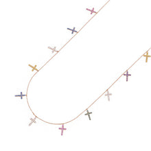 Load image into Gallery viewer, CARTIER Symbol Cloth Necklace 11 motifsN7410700 18K Pink Gold
