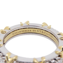 Load image into Gallery viewer, TIFFANY&amp;Co. Jean Schlumberger Narrow Ring Size Approximately 1174037984 Pt950 K18YG
