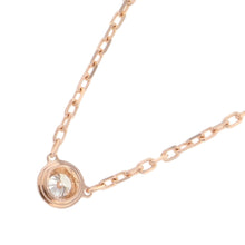 将图像加载到图库查看器中，CARTIER Damour Pendant Size SMB7215700 18K Pink Gold
