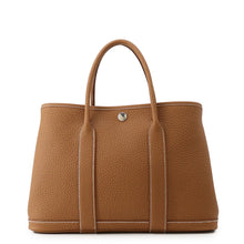 Load image into Gallery viewer, HERMES Garden Party Gold Negonda Leather Size TPM
