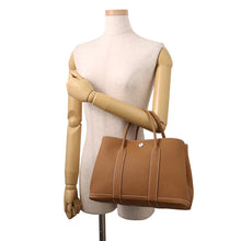 Load image into Gallery viewer, HERMES Garden Party Gold Negonda Leather Size TPM
