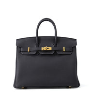 HERMES Birkin Caban Togo Leather Size 25