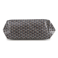 将图像加载到图库查看器中，GOYARD Saint Louis with clip Navy BlueSTLCROPMLTY12CL12P PVC Leather Size PM

