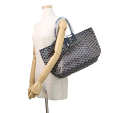 Load image into Gallery viewer, GOYARD Saint Louis with clip Navy BlueSTLCROPMLTY12CL12P PVC Leather Size PM
