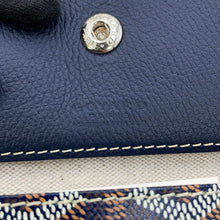 Load image into Gallery viewer, GOYARD Saint Louis with clip Navy BlueSTLCROPMLTY12CL12P PVC Leather Size PM
