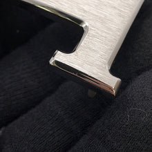 将图像加载到图库查看器中，HERMES Constance Belt Size 90 Black/Gold Box Calf Leather Togo Leather
