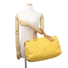 Load image into Gallery viewer, LOUIS VUITTON Speedy P9 Bandouliere JauneMattM24419 Calf Leather Monogram Size 40
