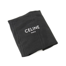 将图像加载到图库查看器中，CELINE Jacquard Short Strap Black49S022AEP.38AW Wool Leather
