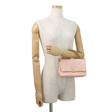 Load image into Gallery viewer, CHANEL Matelasse Chain Shoulder Bag with Rhinestone PinkAS4595 Lambskin Size 20
