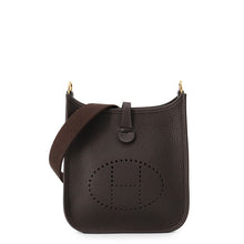 Load image into Gallery viewer, HERMES Evelyne Long Ebene Taurillon Clemence Size TPM
