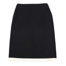 Load image into Gallery viewer, CHANEL CC Logo Medium Length Skirt Size 34 Black/WhiteP64748-K60697-N8127 Viscose 94% Polyamide 4% Elastane 2%
