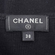 Load image into Gallery viewer, CHANEL Egyptian Collection Tank Top Size 38 Black/GoldP61889 Polyester 65% Polyamide 30% Polyurethane 5%
