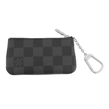 Load image into Gallery viewer, LOUIS VUITTON Pochette Cles NoirN60155 Damier Graphite

