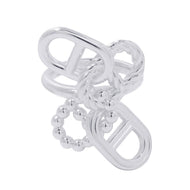 HERMES Chaine d'Ancre Area II Multi-link Ring Size 56/#16 SV925
