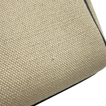 Load image into Gallery viewer, CELINE Teen Soft 16 Shoulder Vanilla/Navy196852 Raffia Calf Leather
