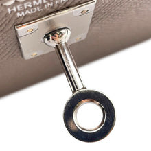 将图像加载到图库查看器中，HERMES Mini Kelly2 Etoupe Epsom
