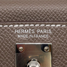 将图像加载到图库查看器中，HERMES Mini Kelly2 Etoupe Epsom
