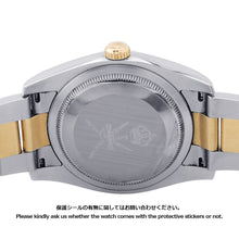 将图像加载到图库查看器中，ROLEX Datejust Oman W36mm Stainless Steel 18KYG Champagne Dial116233G
