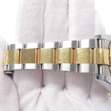 将图像加载到图库查看器中，ROLEX Datejust Oman W36mm Stainless Steel 18KYG Champagne Dial116233G
