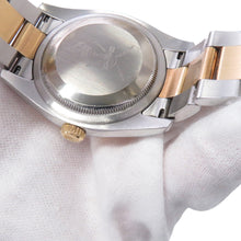 将图像加载到图库查看器中，ROLEX Datejust Oman W36mm Stainless Steel 18KYG Champagne Dial116233G

