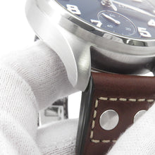 Load image into Gallery viewer, IWC Big Pilot's Watch Monopusher Petit Prince Limited Edition (500 pieces) W46mm Stainless Steel Leather Blue DialIW515202
